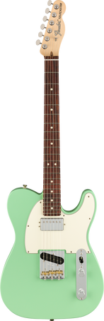 Fender American Performer Telecaster SH in Satin Surf Green with RW FB