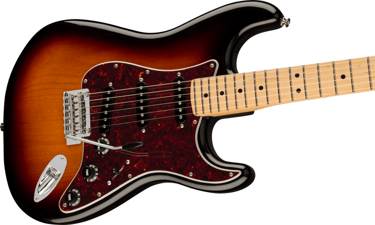 Fender Ltd Edition Player Stratocaster Tortoiseshell Pickguard in 3 Color Sunburst
