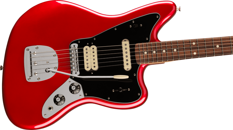 Fender Player Jaguar in Candy Apple Red with Pau Ferro Fretboard