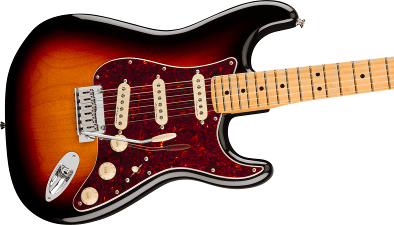 Fender Player II Modified Stratocaster Maple Neck Tortoiseshell PG in 3 Tone Sunburst