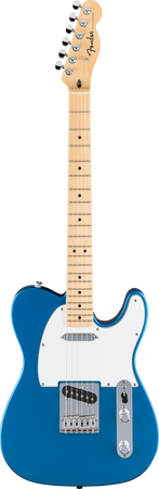 Fender Standard Series Telecaster Maple Neck White PG in Aqua Marine Metallic