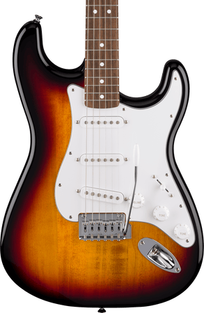 Fender Standard Series Stratocaster Laurel Fingerboard White PG 3 Colour Sunburst