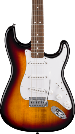 Fender Standard Series Stratocaster Laurel Fingerboard White PG 3 Colour Sunburst