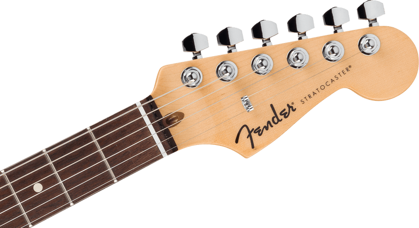 Fender Standard Series Stratocaster HSS Laurel Fingerboard White PG in Candy Cola