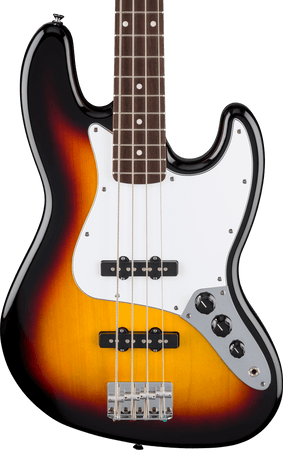 Fender Standard Series Jazz Bass Laurel Fretboard in 3-Tone Sunburst