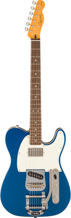Squier Classic Vibe '60s Custom Telecaster SH Bigsby Parchment PG in Lake Placid Blue