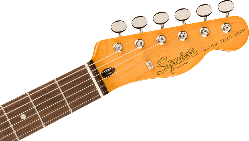 Squier Classic Vibe '60s Custom Telecaster SH Bigsby Parchment PG in Lake Placid Blue