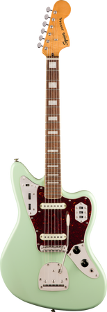 Squier Classic Vibe 70's Jaguar in Sea Foam Green with Laurel Fretboard