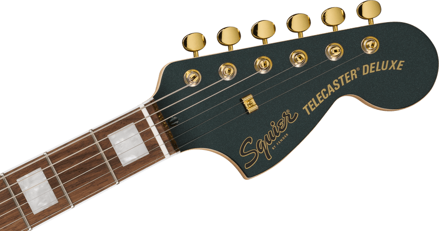 Squier Ltd Edition Paranormal Troublemaker Telecaster Deluxe in Cadillac Green