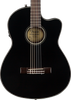 Fender CN-140SCE Electro Classical Thinline in Black