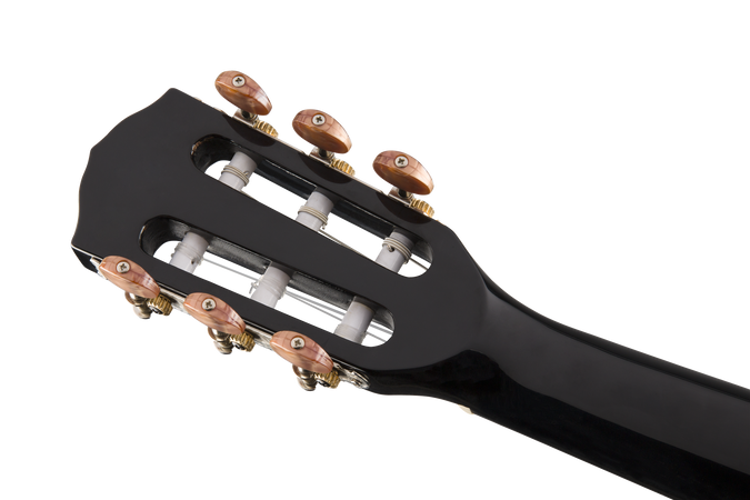 Fender CN-140SCE Electro Classical Thinline in Black