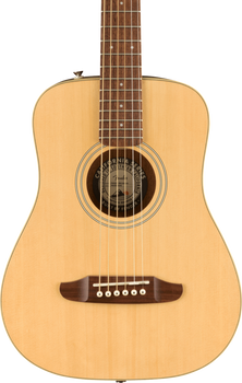Fender Redondo Mini Short Scale Acoustic Guitar in Natural with Bag