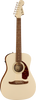 Fender Malibu Player Short Scale Acoustic Guitar in Olympic White