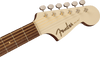 Fender Malibu Player Short Scale Acoustic Guitar in Olympic White