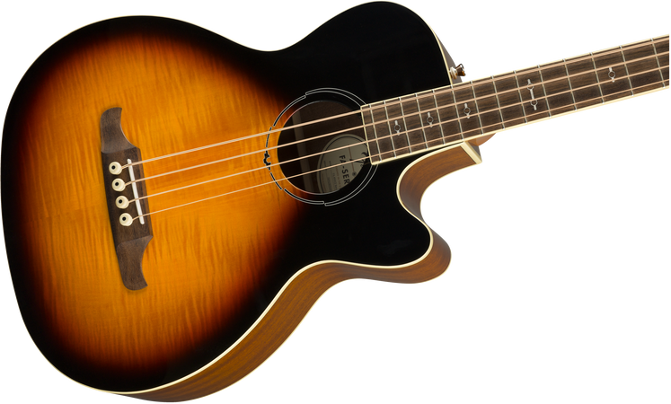 Fender FA-450CE Electro Acoustic Bass Guitar in 3 Tone Sunburst