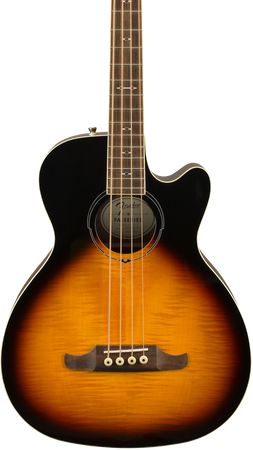Fender FA-450CE Electro Acoustic Bass Guitar in 3 Tone Sunburst