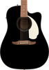 Fender California Standard Redondo CE Acoustic Guitar in Black