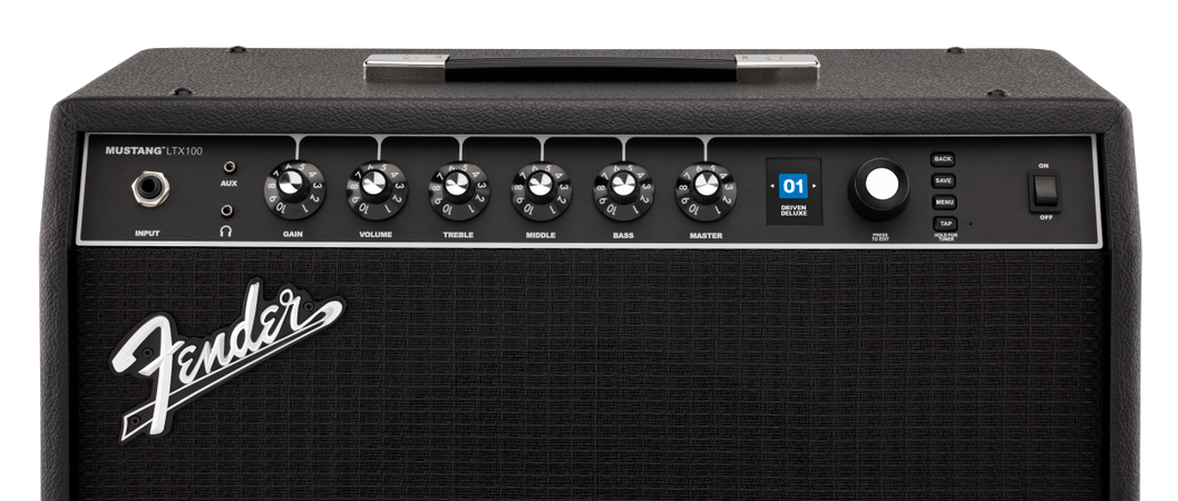Fender Mustang LTX100 Combo Amplifier in Black