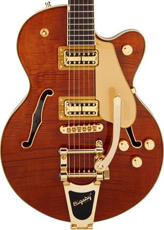 Gretsch Electromatic Ltd Flame Okoume Broadkaster Jr Singlecut with Bigsby