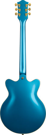 Gretsch G2655TG Streamliner Centre Block Jnr Double Cut with Bigsby in Riviera Blue