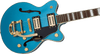 Gretsch G2655TG Streamliner Centre Block Jnr Double Cut with Bigsby in Riviera Blue