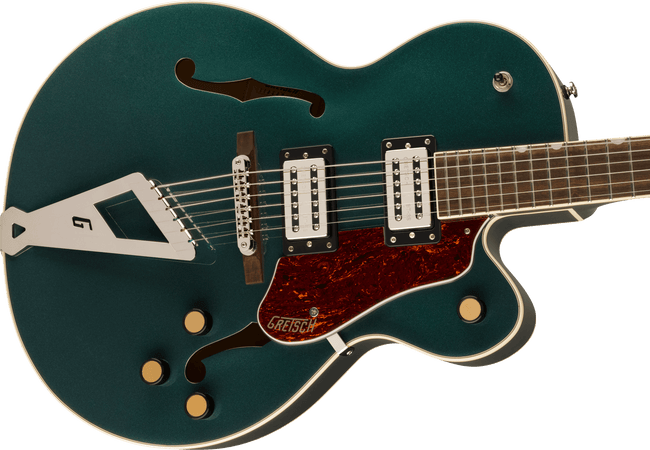 Gretsch G2420 Streamliner Hollow Body with Chromatic II Tailpiece in Cadillac Green