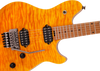 EVH WolfGang Standard Exotic Quilt Baked Maple Fretboard in Transparent Amber