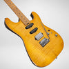 Cream T Guitars Polaris Custom HSS in Naked Burst with Case