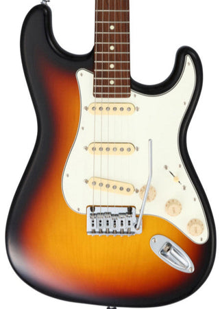 FGN Boundary ST SSS Rosewood Fretboard in 3-Tone Sunburst