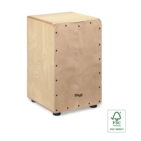 Stagg CAJ-50M-N Medium Cajon Birch Natural