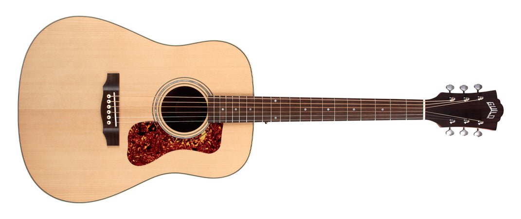Guild D-240E Dreadnought Electro Archback Acoustic in Satin Natural