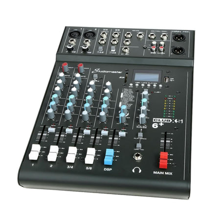 Studiomaster Club XS6+ 4 Channel Mixer with USB and Bluetooth