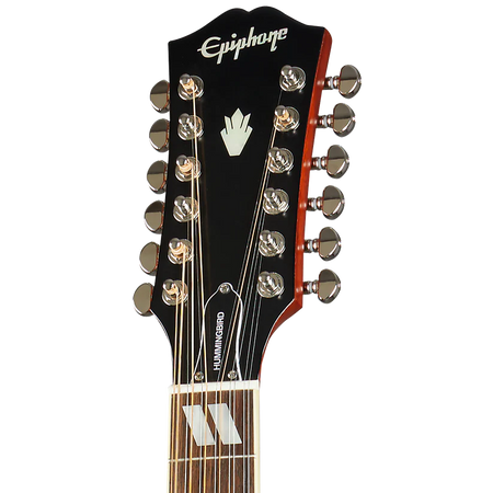 Epiphone Hummingbird Pro-12 Electro Acoustic 12-String in Faded Cherry