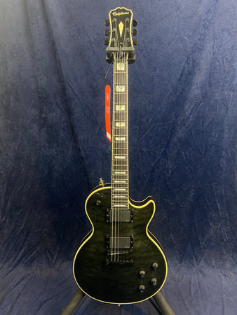 Epiphone Les Paul Custom Prophecy Plus in Midnight Ebony Pre-owned