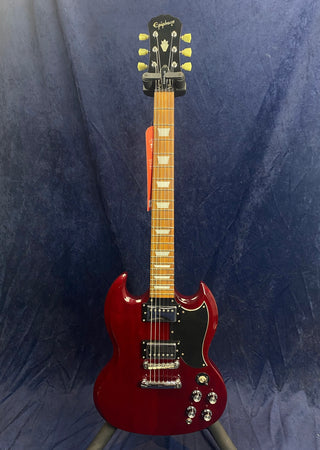 Epiphone SG Electric Guitar 2002 Samik in Cherry Pre-owned