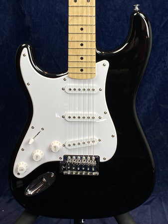 Squier Sonic Stratocaster Electric Guitar Left Handed in Black Pre-owned