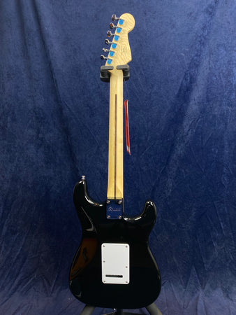 Squier Sonic Stratocaster Electric Guitar Left Handed in Black Pre-owned