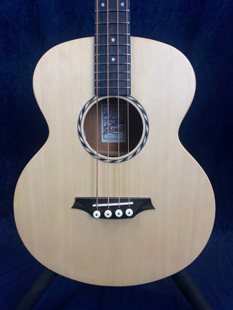 Bromo Tahoma Series BAT8E Acoustic Bass Fishman Pickup with Bag