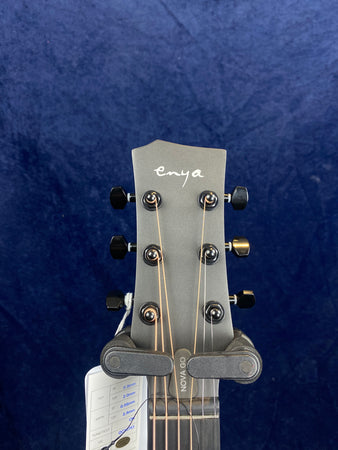 Enya Nova Go SP1 Carbon Fibre Smart Electro Acoustic Guitar in Black with Bag