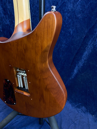 D'Angelico Deluxe Bedford P90s in Matte Walnut B-Stock