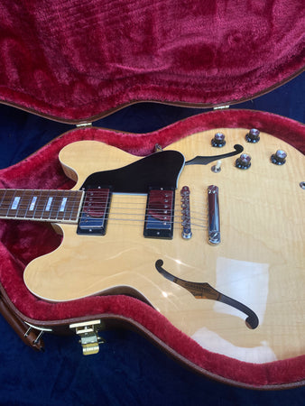 Gibson ES-335 Figured Block Inlays in Natural 2023