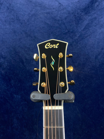 Cort Gold OC8 All Solid Sitka/Pau Ferro Electro Orchestra Acoustic in Natural with Case