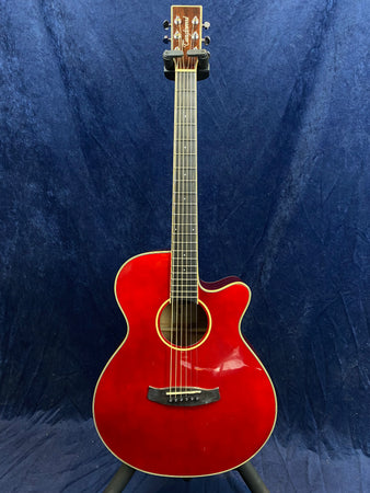 Tanglewood TW4-R Super Folk in Red Pre-owned