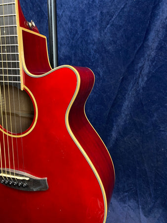 Tanglewood TW4-R Super Folk in Red Pre-owned