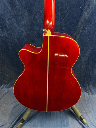 Tanglewood TW4-R Super Folk in Red Pre-owned