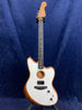 Fender American Acoustasonic Jazzmaster in Arctic White Pre-owned with case