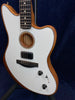 Fender American Acoustasonic Jazzmaster in Arctic White Pre-owned with case