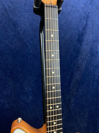 Fender American Acoustasonic Jazzmaster in Arctic White Pre-owned with case