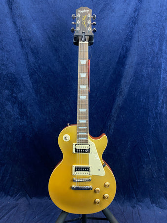 Epiphone Les Paul Classic Worn in Satin Goldtop Pre-owned