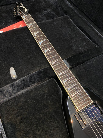 Dean Dave Mustaine V in Black with Case Pre-owned